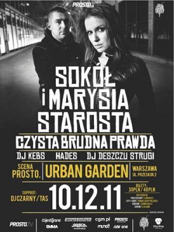 Scena Prosto w Urban Garden: Sokół i Marysia Starosta